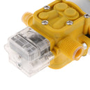 DC 24V 75 PSI High Pressure Agricultural Diaphragm Water Pressure Sprayer Pump 2.5L/Min Yellow