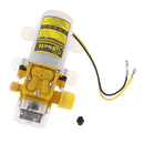DC 24V 75 PSI High Pressure Agricultural Diaphragm Water Pressure Sprayer Pump 2.5L/Min Yellow