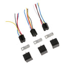Pack of 3Pcs DC 12V 40 Amp Automotive Changeover Relay 5-Pin SPDT Relays with Harness Socket Set