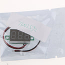 2 Wire 0.36'' DC 4.8V~30V Digital Voltmeter Gauge Tester Red LED Display Panel Mount Car Motorcycle