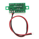 2 Wire 0.36'' DC 4.8V~30V Digital Voltmeter Gauge Tester Red LED Display Panel Mount Car Motorcycle