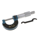 0-25mm Metric External Outside Micrometer with Case Caliper Measuring Tools with Red Case and Wrench