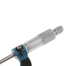 0-25mm Metric External Outside Micrometer with Case Caliper Measuring Tools with Red Case and Wrench