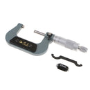 25-50MM Metric External Outside Micrometer with Case Caliper Measuring Tools with Red Case and Wrench