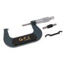 50-75mm Metric External Outside Micrometer with Case Caliper Measuring Tools with Red Case and Wrench