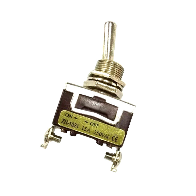 1 Pieces15A250VAC 2P2T MTS202 Position Terminal Latching Mini Toggle Switch 6mm