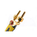 Yellow Handle Injection Type Mini Gas Welding Torch Oxy-acetylene Repair Cutting 475mm Length 30