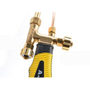 Yellow Handle Injection Type Mini Gas Welding Torch Oxy-acetylene Repair Cutting 475mm Length 100