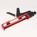 New Manual Glass Caulking Squeeze Caulk Gun Multifunction Aluminum Alloy Red