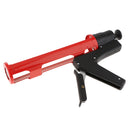 New Manual Glass Caulking Squeeze Caulk Gun Multifunction Aluminum Alloy Red