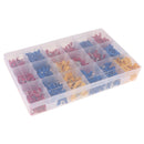 1200 Pieces T-Tap Electrical Connectors Â– Quick Wire Splice Taps Insulated Male Quick Disconnect Terminals Kit