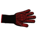 1 Piece Glove Oven Kitchen Grill BBQ Heat Resistant Cooking Glove Mitts Red