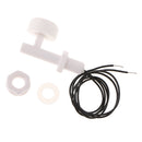 White Wired Liquid Water Level Sensor Right Angle Float Switch for Fish Tank