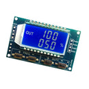 PWM Pulse Frequency Duty Cycle Adjustable Square Wave Signal Generator Module LCD Display Blue Backlit