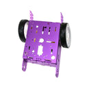 2WD Metal Smart Car Chassis Kit With Speed Motors, Wheels and Castor Wheel