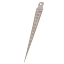 New Welding Taper Gauge Gage Set Depth Ruler Hole Inspection Stainless Steel