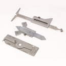 6Pcs Stainless Steel Welding Inspection Gauge Set Welding Testing Tool