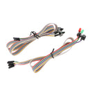 2PCS ATX Reset Off/On Switch Cable, Computer Case Double Switch / LED Light