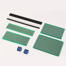 Prototyping Board - Double Sided - Universal PCB DIY Assortment Kit
