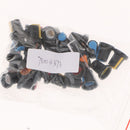 30 Pieces Plastic Knobs Hats for 6mm Shaft Potentiometers 5-Colors WH148 AG2