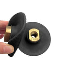 4'' / 100mm Rubber Back Holder/Backer Pads for Wet Dry Diamond Polishing Pads Hook & Loop