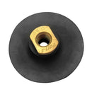 4'' / 100mm Rubber Back Holder/Backer Pads for Wet Dry Diamond Polishing Pads Hook & Loop