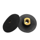 4'' / 100mm Rubber Back Holder/Backer Pads for Wet Dry Diamond Polishing Pads Hook & Loop