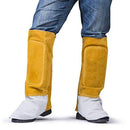 Splatterproof Elastic Leather Welding Spats Welder Leggings Anti-collision Footwear