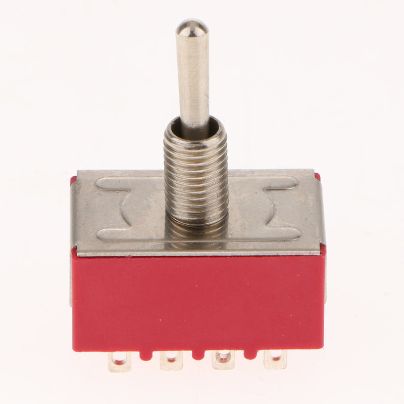 1 Pieces 2A250V 5A125V MTS-402 Position Terminal Latching Mini Toggle Switch 6mm