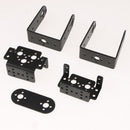 Flexible 3-DOF Metal Mechanical Robot Clamp Robotic Arm Claw With Gripper Mount Bracket Robot Car Vehicle-mounted Tool