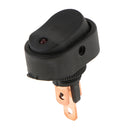 Red LED 12V 30A Car Auto Boat Marine Rocker ON OFF 3-Pin Toggle Switch