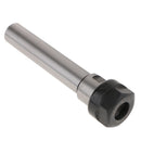 Collet Chuck Holder, CNC Milling Lathe Toolholder ER20 Nut Clampling 100mm Straight Shank C20-ER20A-100L