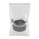 RO Housing End Cap With 2 O-Rings For 4" Membrane Fresh Water Systems Parts,Durable Plastic (ABS)