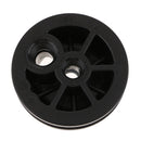 RO Housing End Cap With 2 O-Rings For 4" Membrane Fresh Water Systems Parts,Durable Plastic (ABS)
