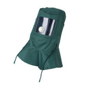 Anti-dust Sand Blasting Hood Mask Shawl Cap Protective Gear Mask Blackish Green Dust Protective
