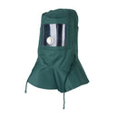 Anti-dust Sand Blasting Hood Mask Shawl Cap Protective Gear Mask Blackish Green Dust Protective