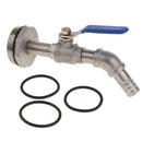 20mm Caliber~ Heavy Duty 45 Degree Tilt Nozzl Full Port Ball Valve Oil Drum Adapter Barrel Valves Feeder Faucet for 200 Litre