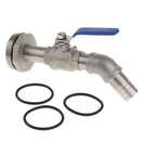 25.5mm Caliber~ Heavy Duty 45 Degree Tilt Nozzl Full Port Ball Valve Oil Drum Adapter Barrel Valves Faucet for 200 Litre