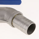 32mm Caliber~ Heavy Duty 45 Degree Tilt Nozzl Full Port Ball Valve Oil Drum Adapter Barrel Valves Faucet for 200 Litre