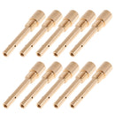 10x Gas Shielded Weld Welding Welder Contact Gas Nozzle Brass Female