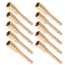 10x Gas Shielded Weld Welding Welder Contact Gas Nozzle Brass Female