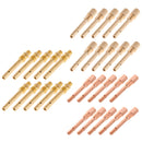 10x Gas Shielded Weld Welding Welder Contact Gas Nozzle Brass Female