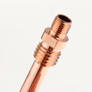 10x Gas Shielded Weld Welding Welder Contact Gas Nozzle Red Copper Male