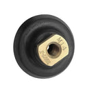 4'' Rubber Backer Pad/Flexible Rubber Backing Pad for Counter Edge Wet Dry Polishing - Arbor 5/8'' 11