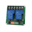 DC 12V 30A PNP 2 Channel High And Low Level Trigger Relay Module Driver Board Control Board