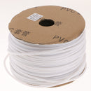 1 Roll Inner Dia. 3mm Wire Marking Machine PVC Pipe Sleeve Cable Marker White Color 1.5mm2