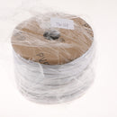 1 Roll Inner Dia. 3mm Wire Marking Machine PVC Pipe Sleeve Cable Marker White Color 1.5mm2