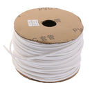 1 Roll Inner Dia. 3mm Wire Marking Machine PVC Pipe Sleeve Cable Marker White Color 1.5mm2