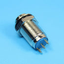 10mm 36V Waterproof LED Metal Indicator Self-lock Signal Lamp Welding Foot
