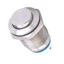10mm 36V Waterproof LED Metal Indicator Self-lock Signal Lamp Welding Foot
